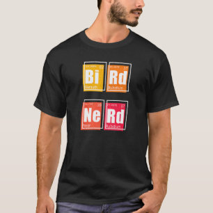 Camiseta BIRD NERD Tabla periódica de elementos Observatori