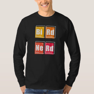 Camiseta BIRD NERD Tabla periódica de elementos Observatori