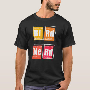 Camiseta BIRD NERD Tabla periódica de elementos Observatori