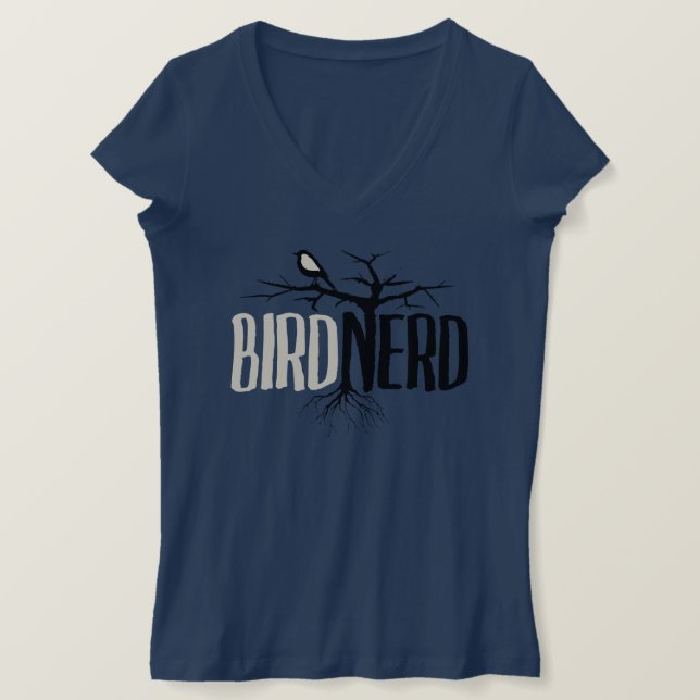 Camiseta Bird Nerd Tee (Anverso del diseño)