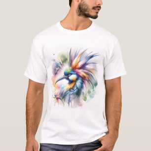 Camiseta Bird of Paradise 130624AREF104 - Watercolor