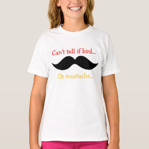 Camiseta 'Bird or Mustache' T-Shirt