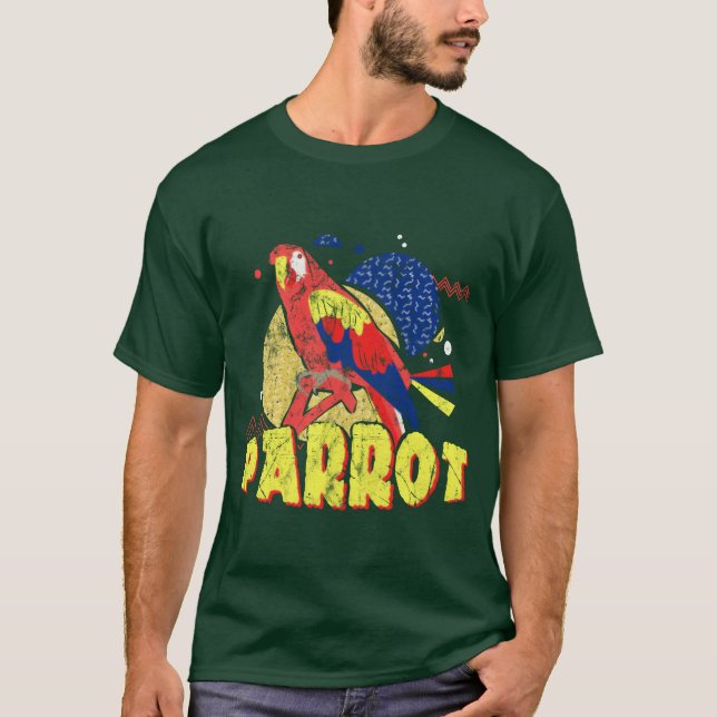 Camiseta Bird Parrot (Anverso)