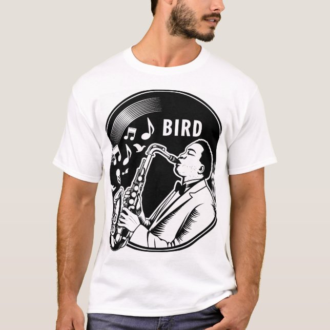 Camiseta Bird sax T-Shirt (Anverso)
