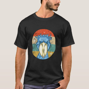 Camiseta Bird Shoebill Bird Retro Vintage African Stork Bi