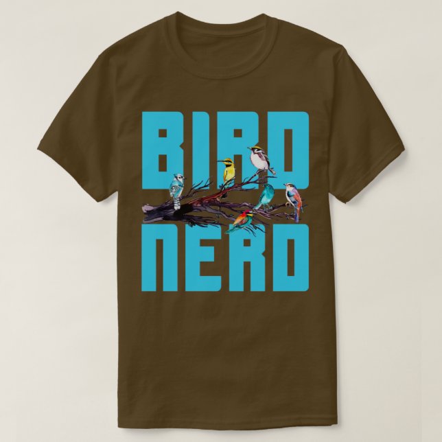 Camiseta Bird Watcher Funny Bird Lover Gift (Diseño del anverso)
