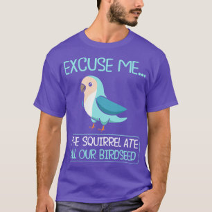 Camiseta Bird Waters Parakeet Budgies