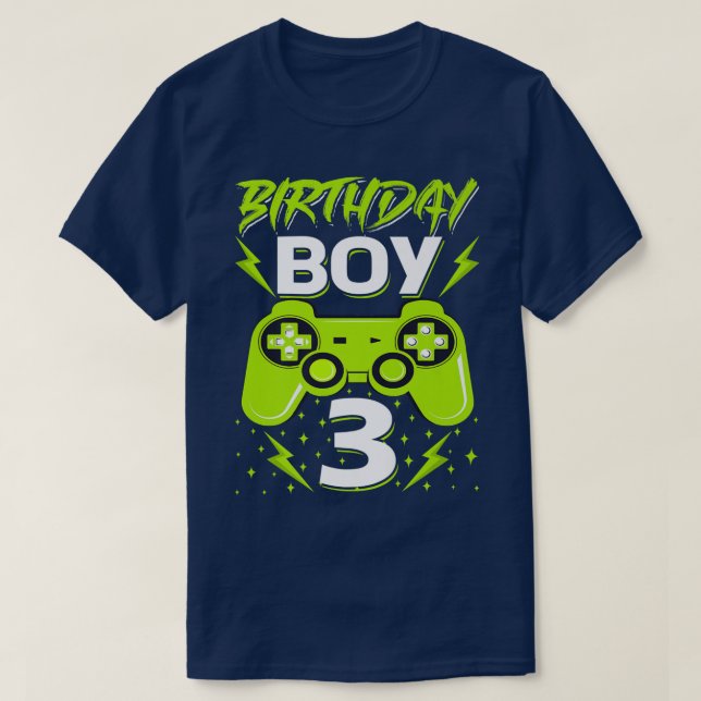 Camiseta Birday Boy 3 Video Game Controller Gamer 3Bir (Diseño del anverso)