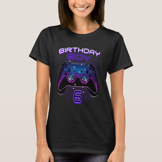Camiseta Birday Boy 6 Video Game Controller Gamer 6Bir (Anverso)