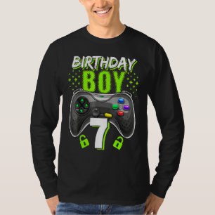 Camiseta Birday Boy 7 Video Game Controller Gamer 7Bir
