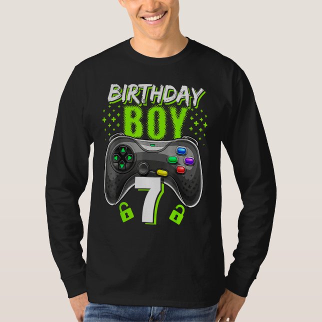 Camiseta Birday Boy 7 Video Game Controller Gamer 7Bir (Anverso)
