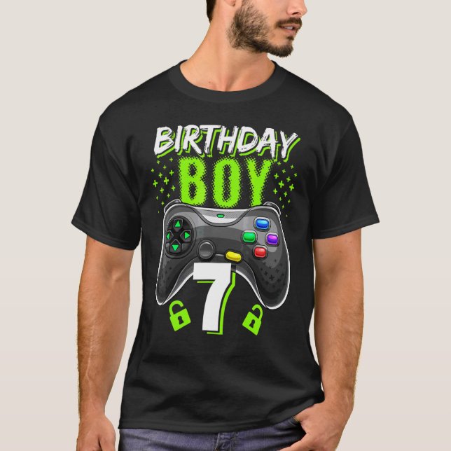 Camiseta Birday Boy 7 Video Game Controller Gamer 7Bir (Anverso)