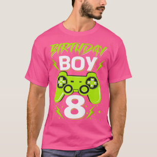 Camiseta Birday Boy 8 Video Game Controller Gamer 8Bir