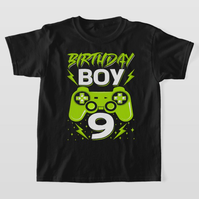 Camiseta Birday Boy 9 Video Game Controller Gamer 9Bir (Distribución)