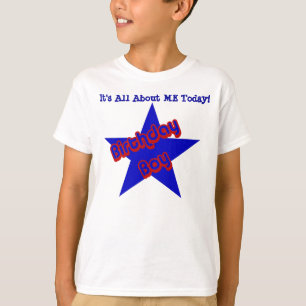 Camiseta Birday Boy All About Me Cute