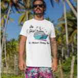 Camiseta Birday Cruise Aw Ship Funny Group<br><div class="desc">Este diseño puede ser personalizado en el área proporcionada cambiando la foto y/o el texto. O puede personalizarse haciendo clic en Personalizar esta plantilla y, a continuación, eligiendo la opción de hacer clic en el personalizar y eliminando o cambiando el color del fondo, agregando texto, cambiando el color o estilo...</div>