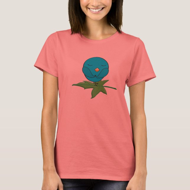 Camiseta birdie de yoga (Anverso)