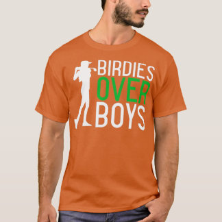 Camiseta Birdies over Boys Womens Golf Design Trimezcla