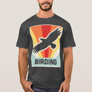Camiseta BIRDING Vintage Style Bird Watching