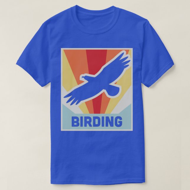 Camiseta BIRDING Vintage Style Bird Watching (Diseño del anverso)