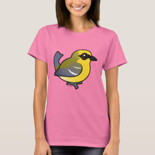 Camiseta Birdorable Azul-se fue volando la curruca