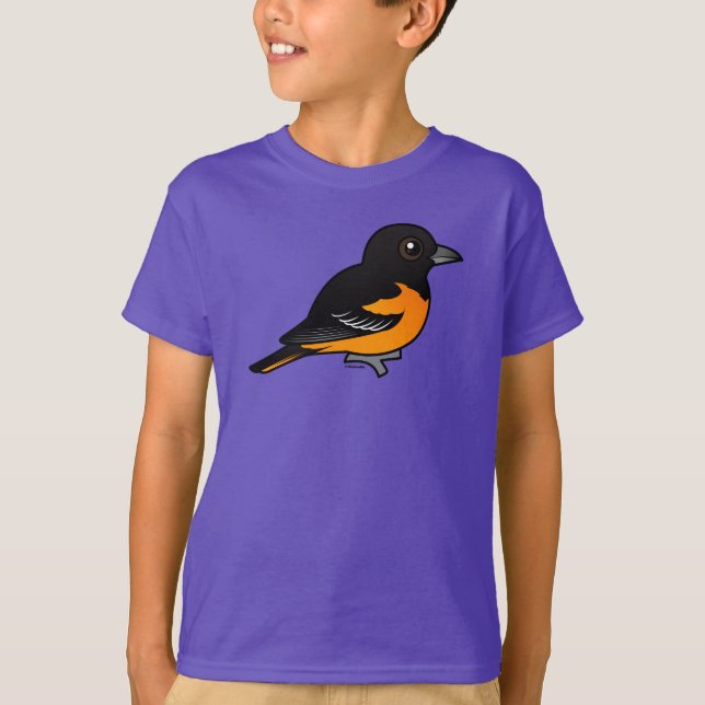 Camiseta Birdorable Baltimore Oriole (Anverso)