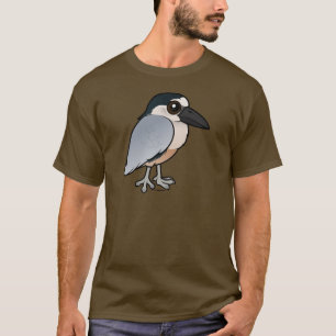 Camiseta Birdorable Barco-cargó en cuenta la garza