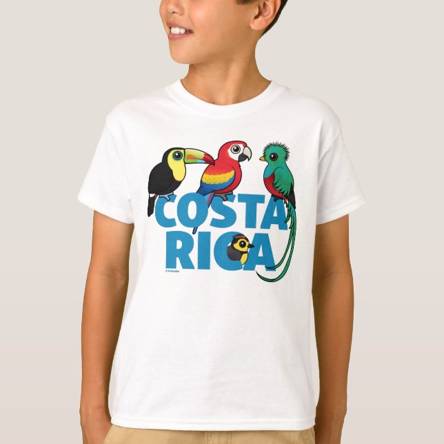 Camiseta Birdorable Costa Rica (Anverso)