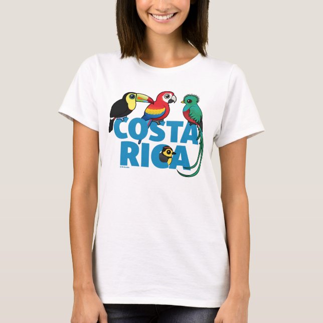 Camiseta Birdorable Costa Rica (Anverso)