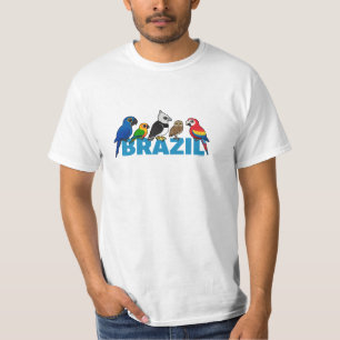 Camiseta Birdorable el Brasil