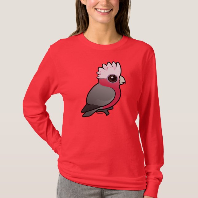 Camiseta Birdorable Galah (Anverso)
