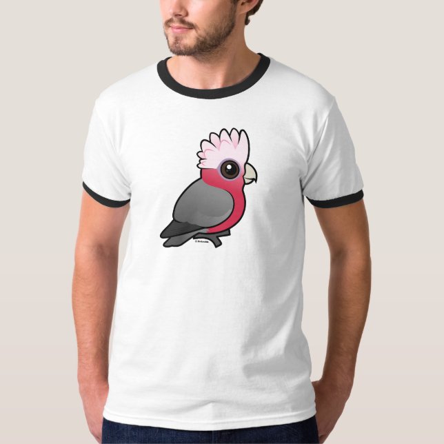 Camiseta Birdorable Galah (Anverso)