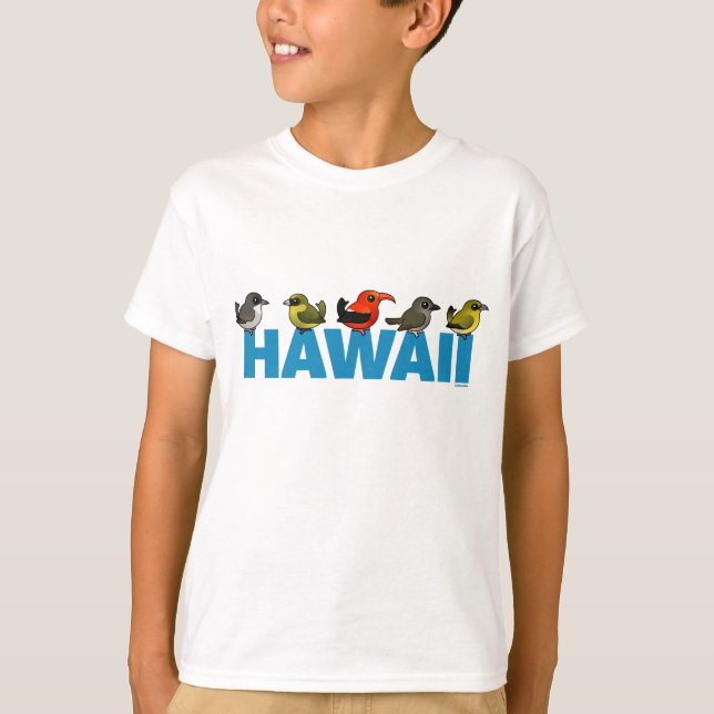 Camiseta Birdorable Hawaii (Anverso)