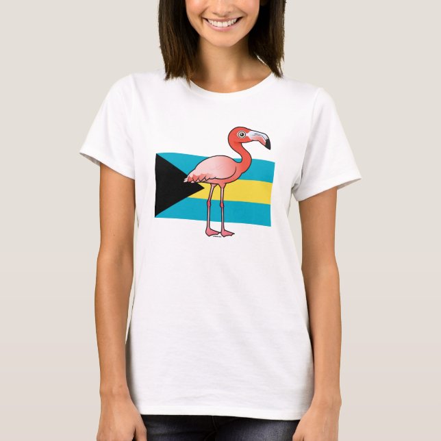 Camiseta Birdorable nacional de las Bahamas (Anverso)