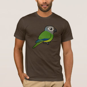 Camiseta Birdorable Oscuro-dirigió Conure