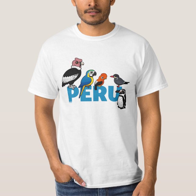 Camiseta Birdorable Perú (Anverso)