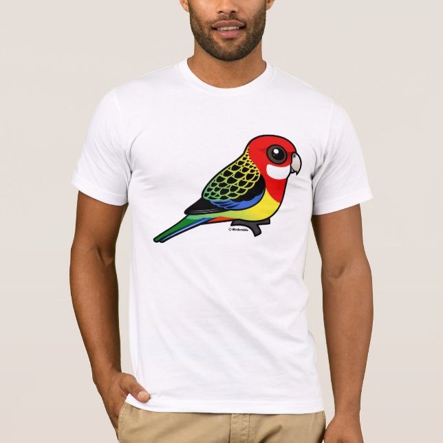 Camiseta Birdorable Rosella del este (Anverso)
