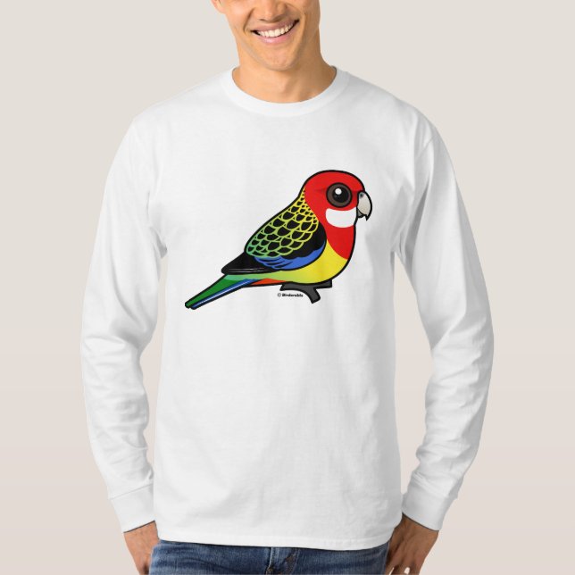 Camiseta Birdorable Rosella del este (Anverso)