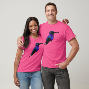 Camiseta Birdorable Violet Sabrewing Hummingbird