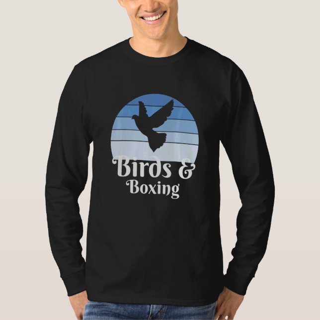 Camiseta Birds And Boxing   (Anverso)