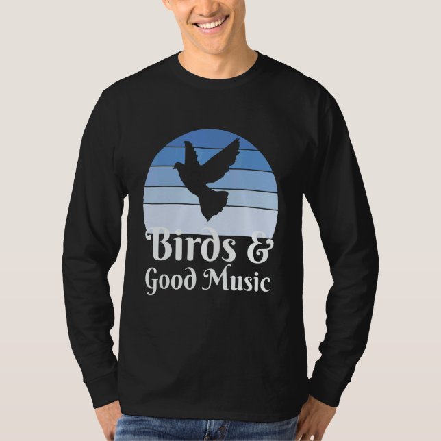 Camiseta Birds And Goof Music (Anverso)