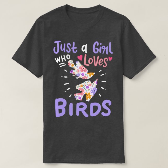 Camiseta Birds Bird Lover (Diseño del anverso)