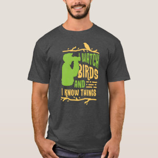 Camiseta Birds Bird Lover Watch Birds Gift Idea Cumpleaños 