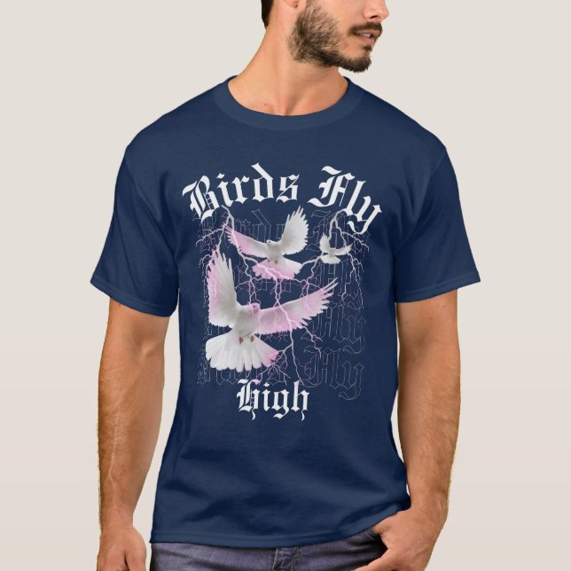 Camiseta Birds Fly High boy (Anverso)