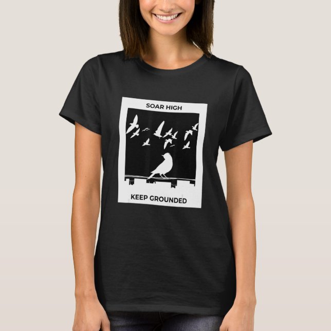 Camiseta Birds Flying Away (Anverso)