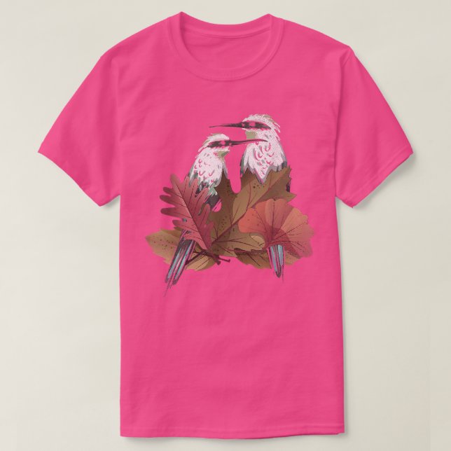 Camiseta Birdwatcher Birder Autumn Fall Bird (Diseño del anverso)