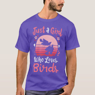 Camiseta Birdwatcher Ornithólogo Ave Lover retro