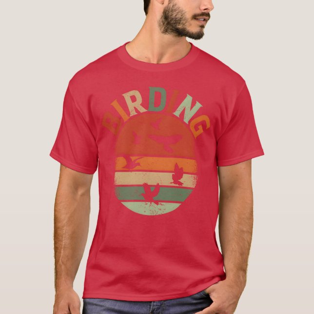 Camiseta Birdwatching Bird Lover Birdwatching Fam Whisperer (Anverso)