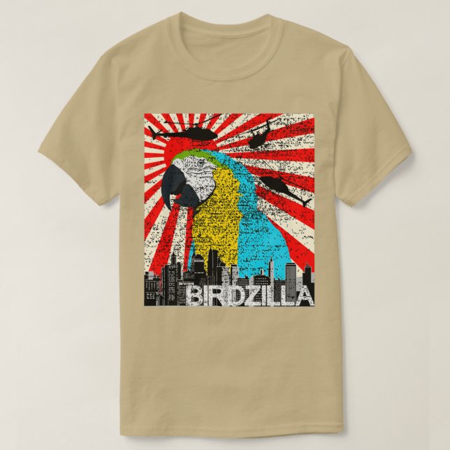 Camiseta Birdzilla (Diseño del anverso)