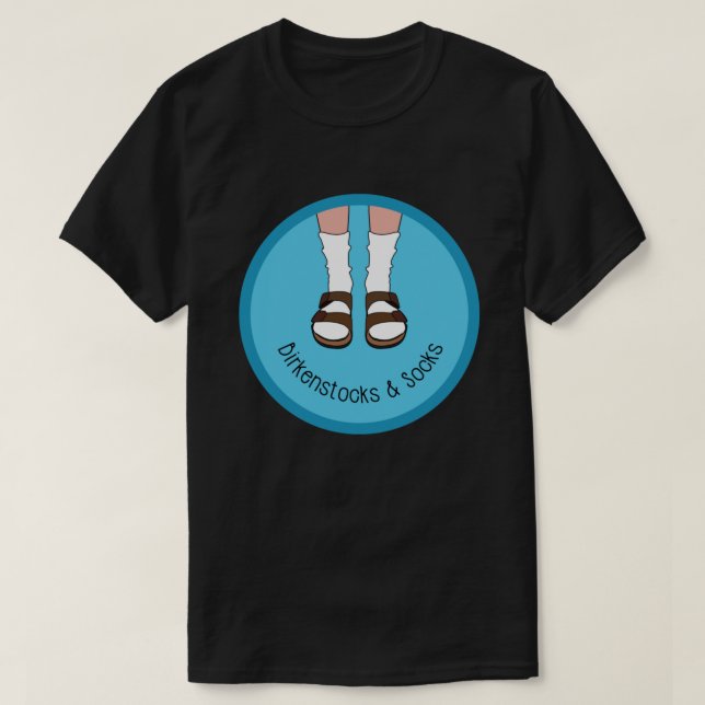 Camiseta Birkenstocks  Socks  (Diseño del anverso)